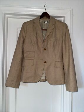J. Crew Women’s Wool Blazer - 8 - Herringbone